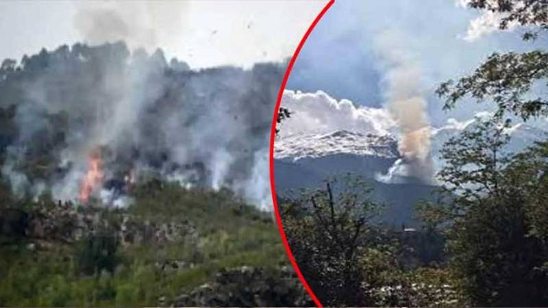 Fire breaks out in Margalla Hills, hiking trails closed