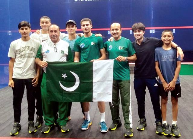 Pakistan secure five medals at Asian Junior Squash Championships
