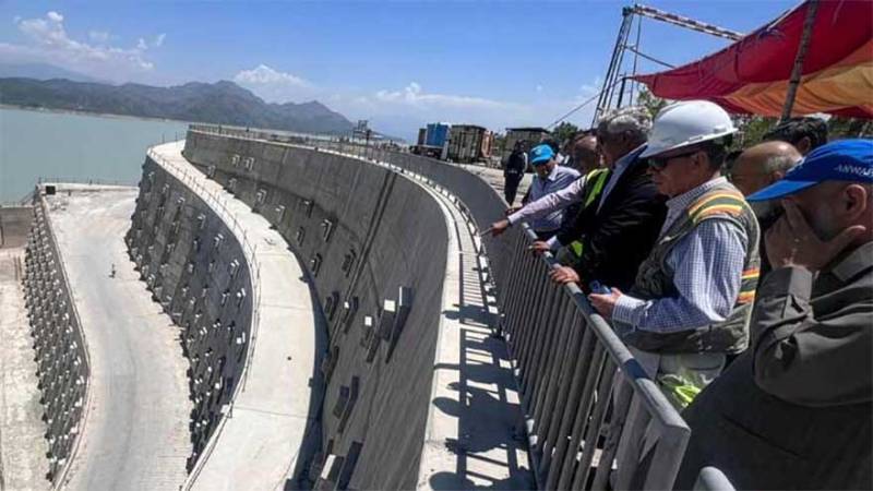 Wapda chairman reviews progress on Tarbela Fifth Extension Project