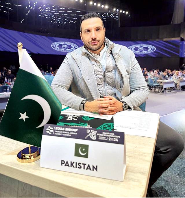 Omar Ahmed unveils PAKMMAF contender series to strengthen int’l pathway