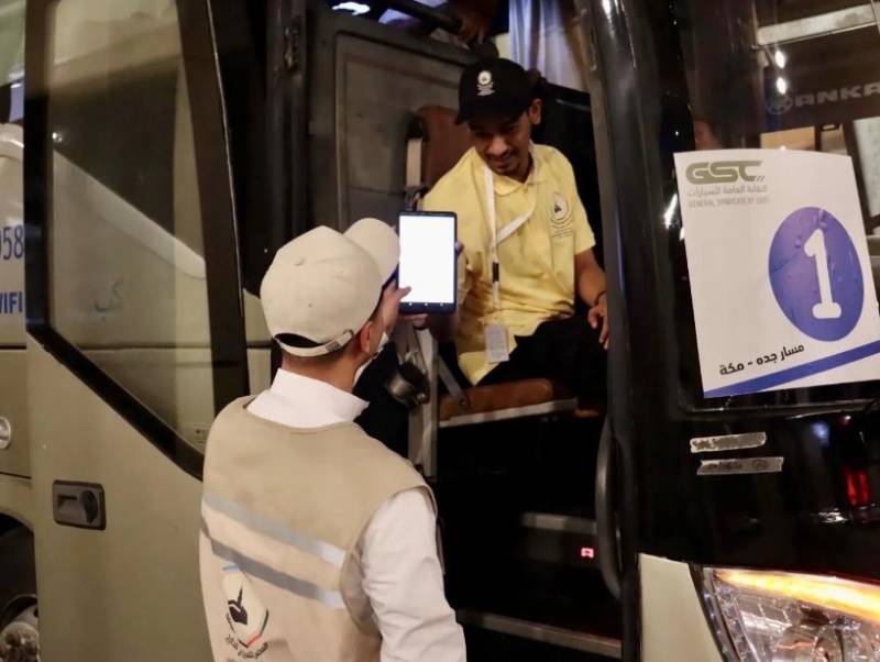 Smart system guides 41,000 buses carrying overseas pilgrims into Makkah