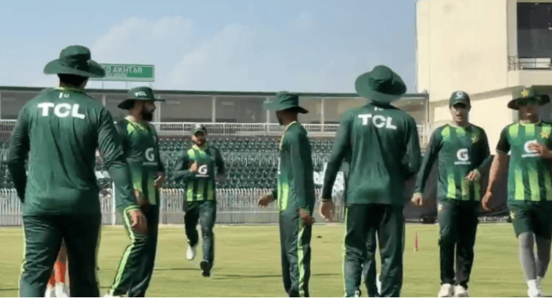 Pakistan-Australia ODI Series: national squad holds practice session in Rawalpindi