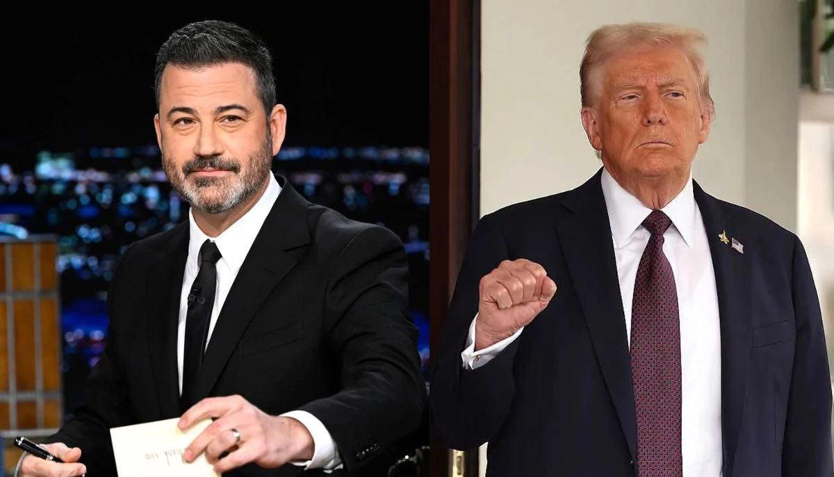 Jimmy Kimmel takes strong aim at White House nominating Donald Trump as next James Bond