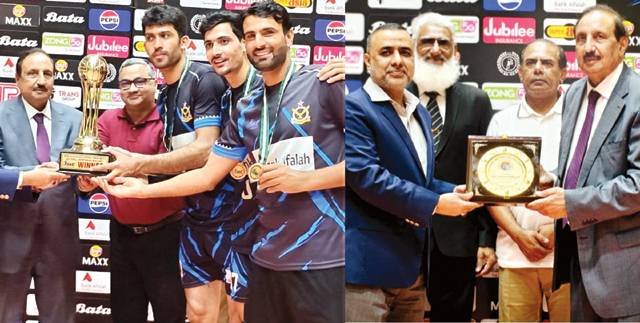 PAF crowned champions of Bank Alfalah 55th National Men’s Volleyball Championship
