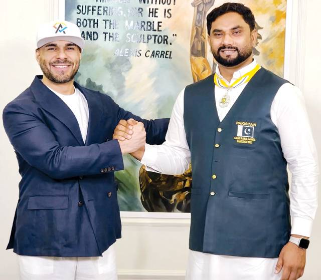 Paralympic hero Haider Ali dedicates Sitara-e-Imtiaz to parents
