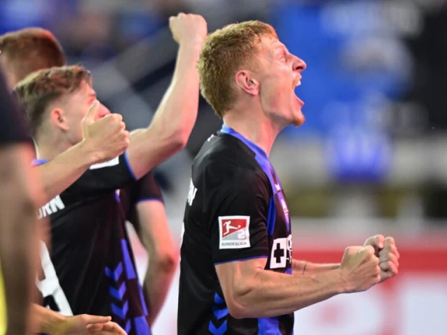 Paderborn strike late to relegate Wolfsburg from Bundesliga