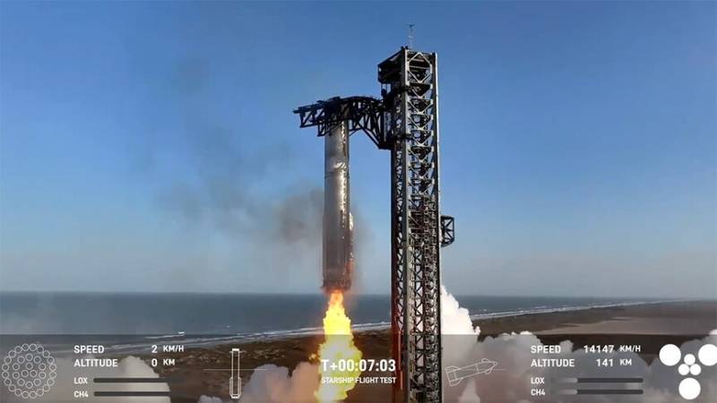 SpaceX launches upgraded Starship rocket on latest test flight