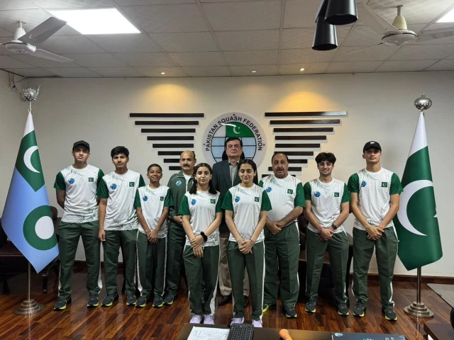 Pakistan squash stars set for Asian Junior Championships